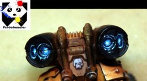 Photo: How to paint OSL on jump pack - Tutorial