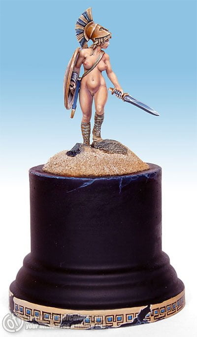 Photo: Artemis - how I painted the miniature - Tutorial