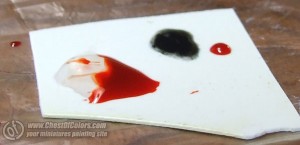 Photo: Painting blood - Tutorial