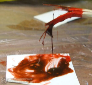 Photo: Painting blood - Tutorial