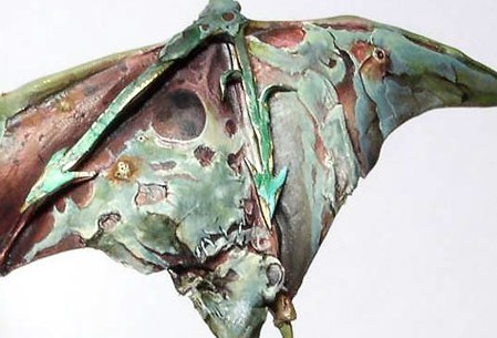 How to paint Nurgle Demon Prince's wings - Tutorial