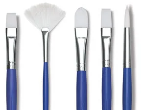Photo: How to paint with dry pigments - Tutorial