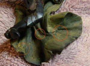 Photo: How to paint with dry pigments - Tutorial