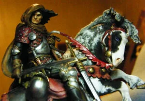 Photo: How to paint with dry pigments - Tutorial