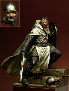 Photo: Miniature painting Christmas is coming