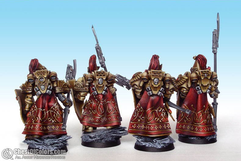 Adeptus Custodes Squad • Chest of Colors