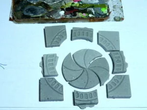 How to make Scavvy bunker - photography background (1)