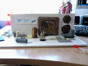 How to make Scavvy bunker - photography background (8)
