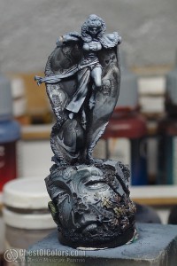 How to paint Rasputina the Ice Witch (Alternative) - tutorial