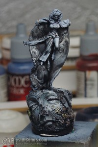 How to paint Rasputina the Ice Witch (Alternative) - tutorial