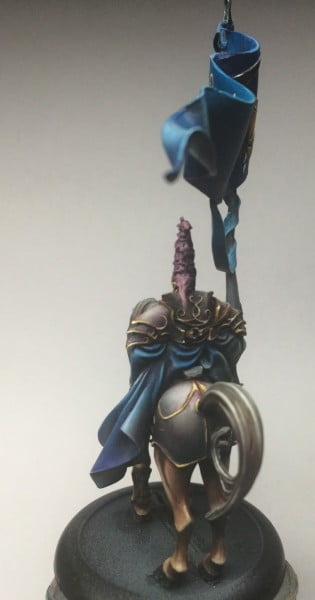 Lions of Alahan standard bearer WIP