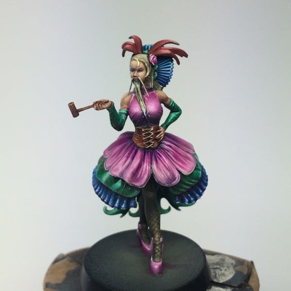 Circus troupe: Bearded woman WIP