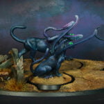 Animal tamer and beasts