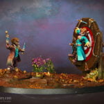 Knife Thrower with Assistant