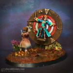 Knife Thrower with Assistant