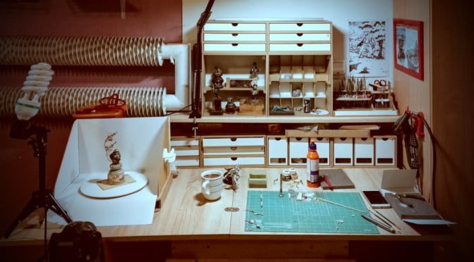 Mostly done with the modeling station