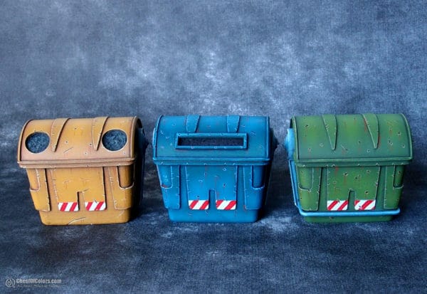 Trash Bins - Euphoria Miniatures