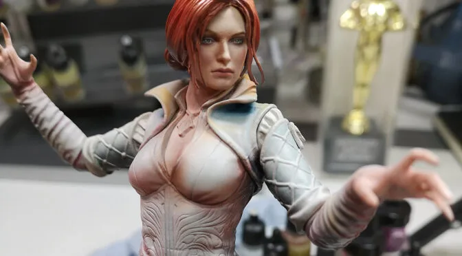“Fourteenth of the Hill” – Repainting Triss Merigold, part 2