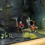 Gotrek and Felix diorama