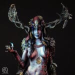 Lesha, the Haunted One - closeup