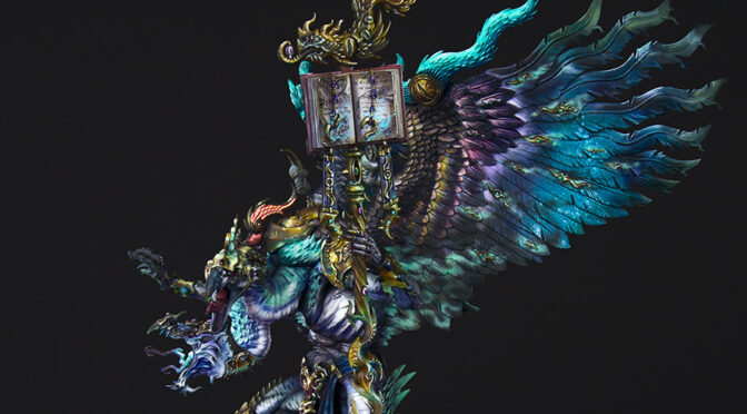 Kairos Fateweaver – a specific type of Lord of Change, greater daemon of Tzeentch