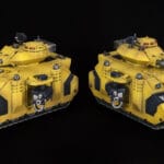 Imperial Fists Predator Annihilator tanks