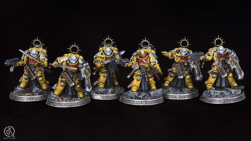Imperial Fists Bladeguard Veterans