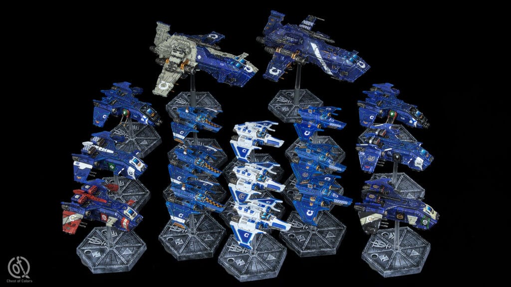 Aeronautica Imperialis Ultramarines force
