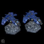 Aeronautica Imperialis Ultramarines force: Fire Raptor Gunships