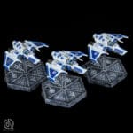 Aeronautica Imperialis Ultramarines force: Xiphon Pattern Interceptors