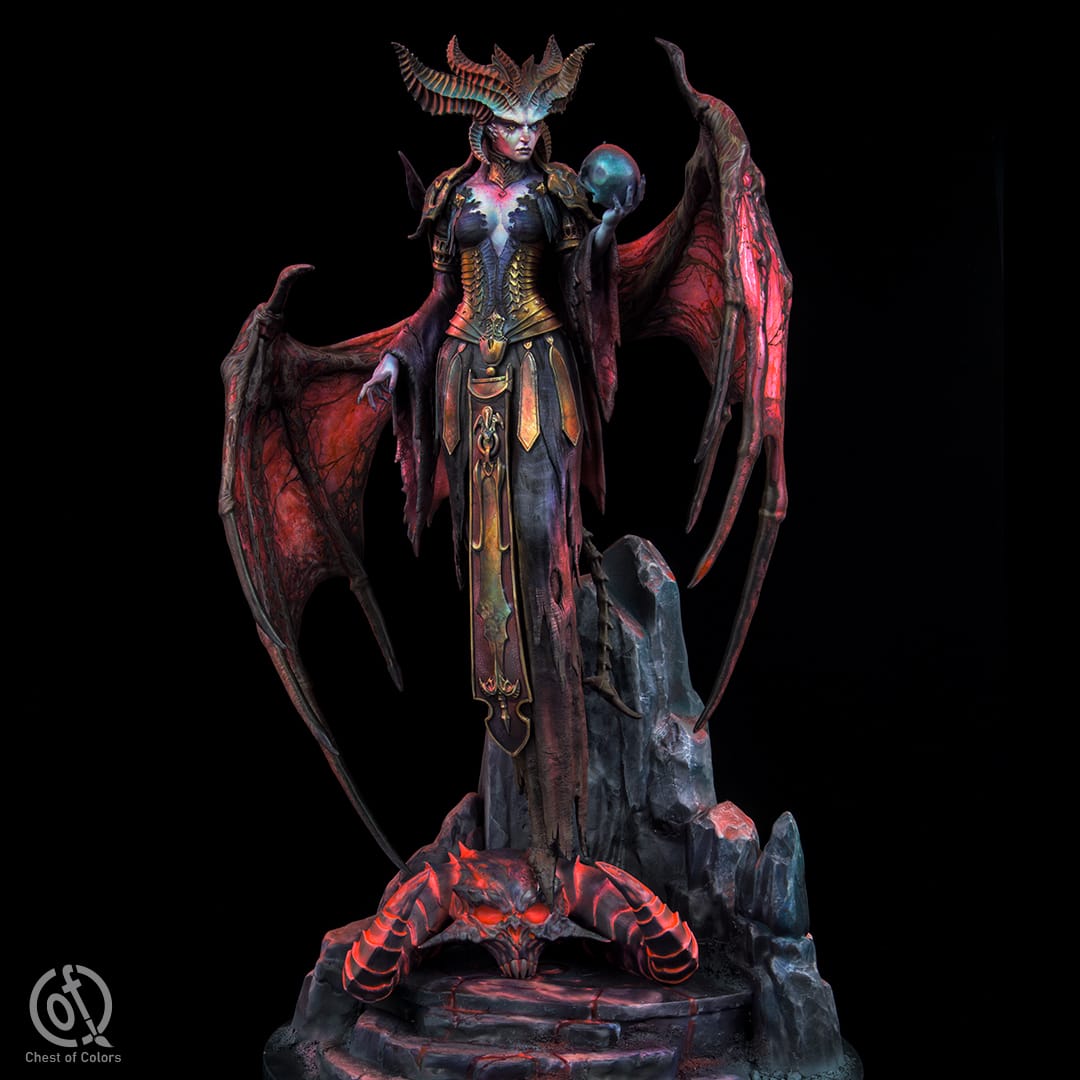 Lilith from NomNom Figures: Better Than The Official Figure? • Chest of Colors