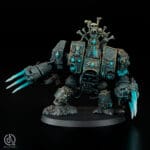 Grimdark Space Wolves army (Blackmanes company): Venerable Dreadnought