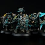 Grimdark Space Wolves army (Blackmanes company): Wolf Guard Terminators