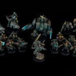 Grimdark Space Wolves army (Blackmanes company): First wave