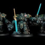 Grimdark Space Wolves army (Blackmanes company): Assault Centurions